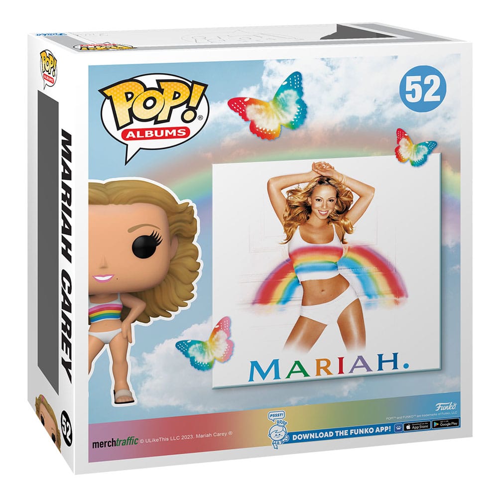 Mariah Carey POP! Albums Vinyl Figure Rainbow 0889698725620