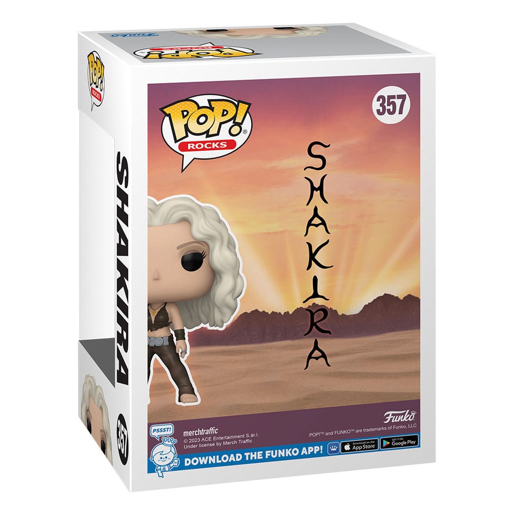 Shakira POP! Rocks Vinyl Figure Wherever/Whenever 9 cm 0889698725835