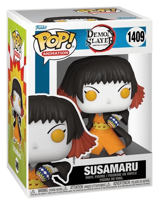 Demon Slayer: Kimetsu no Yaiba POP! Animation Vinyl Figures Susamaru w/Ch 9 cm  0889698726115