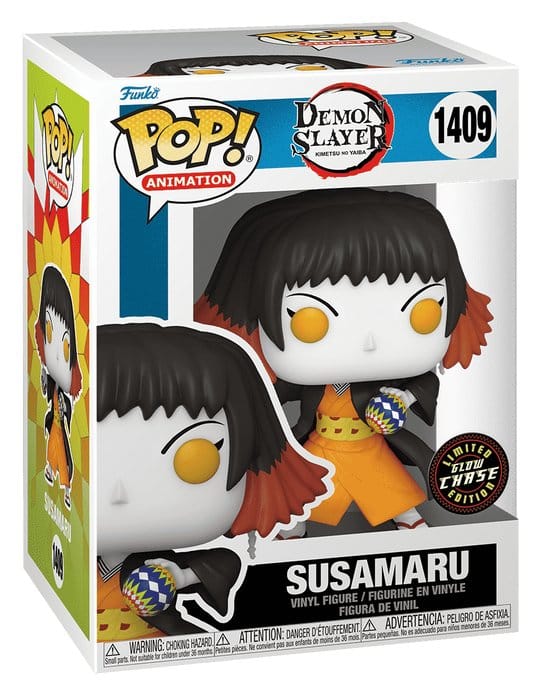 Demon Slayer: Kimetsu no Yaiba POP! Animation Vinyl Figures Susamaru w/Ch 9 cm  0889698726115