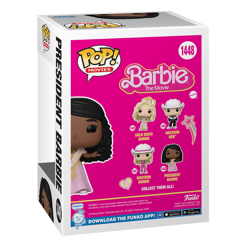Barbie POP! Movies Vinyl Figure President Bar 0889698726382