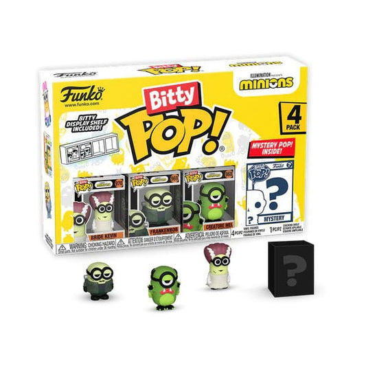 Minions Bitty POP! Vinyl Figure 4-Pack Franke 0889698730365