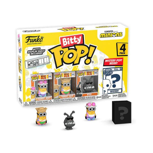 Minions Bitty POP! Vinyl Figure 4-Pack Young  0889698730389