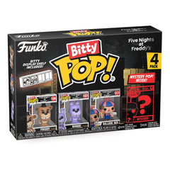 Five Nights at Freddy's Bitty POP! Vinyl Figure 4-Pack Freddy 2,5 cm 0889698730464