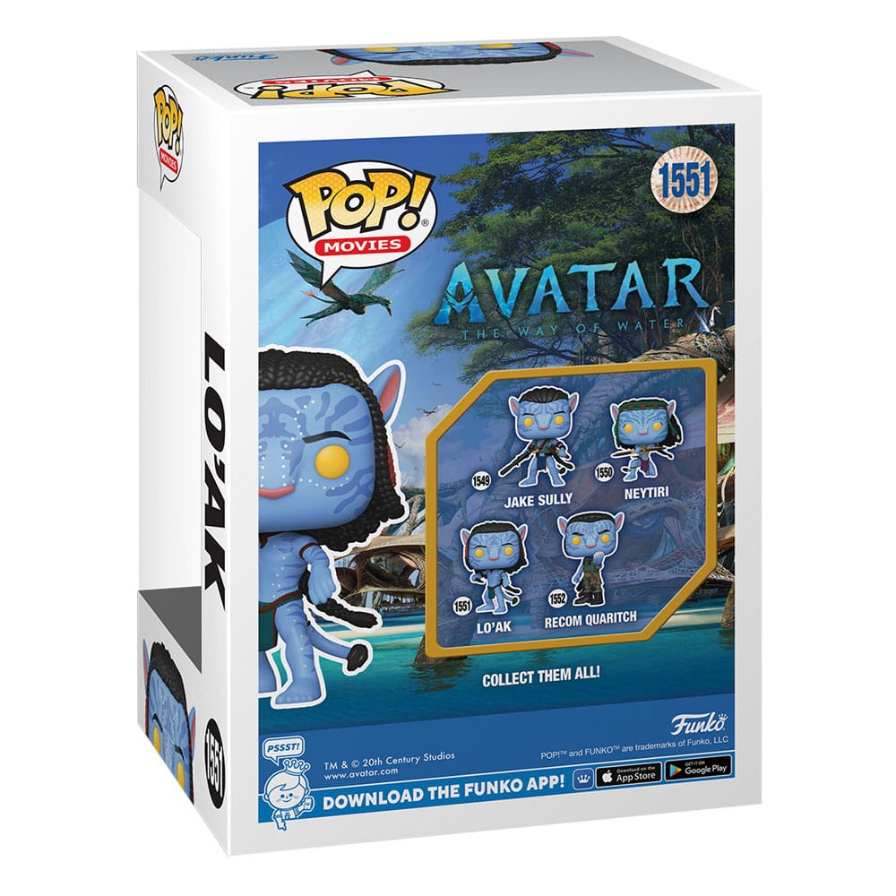 Avatar: The Way of Water POP! Movies Vinyl Figure Lo'ak 9 cm 0889698730907