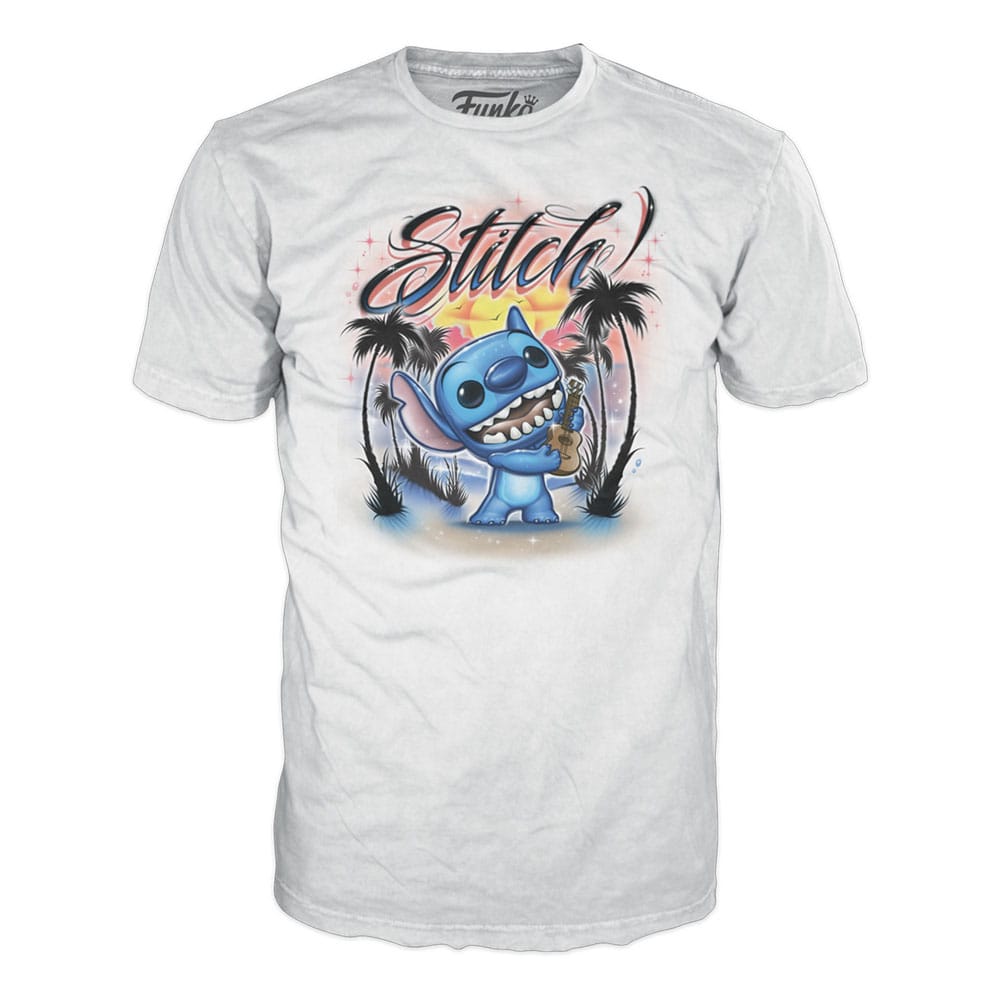 Lilo & Stitch POP! & Tee Box Ukelele Stitch (FL) Size L 0889698731614