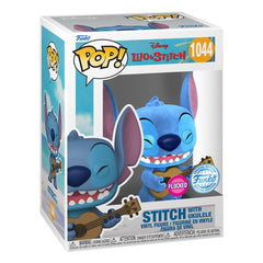 Lilo & Stitch POP! & Tee Box Ukelele Stitch (FL) Size L 0889698731614