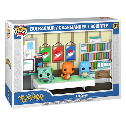 Pokémon POP Moments Deluxe Vinyl Figures Pokémon - Starters 0889698732543
