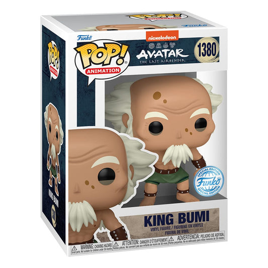 Avatar The Last Airbender POP! Animation Vinyl Figure King Bumi 9 cm 0889698736923