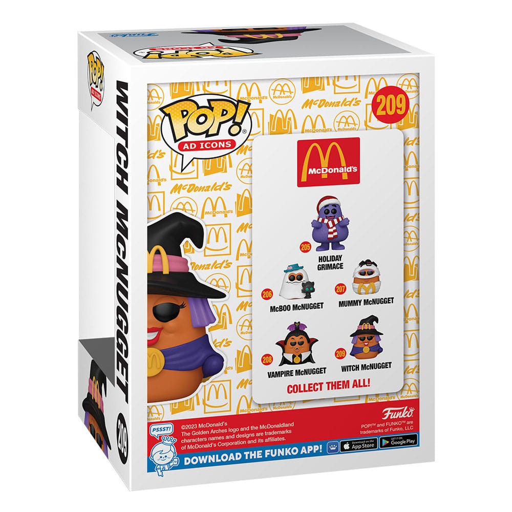McDonalds POP! Ad Icons Vinyl Figure NB - Witch 9 cm 0889698740692