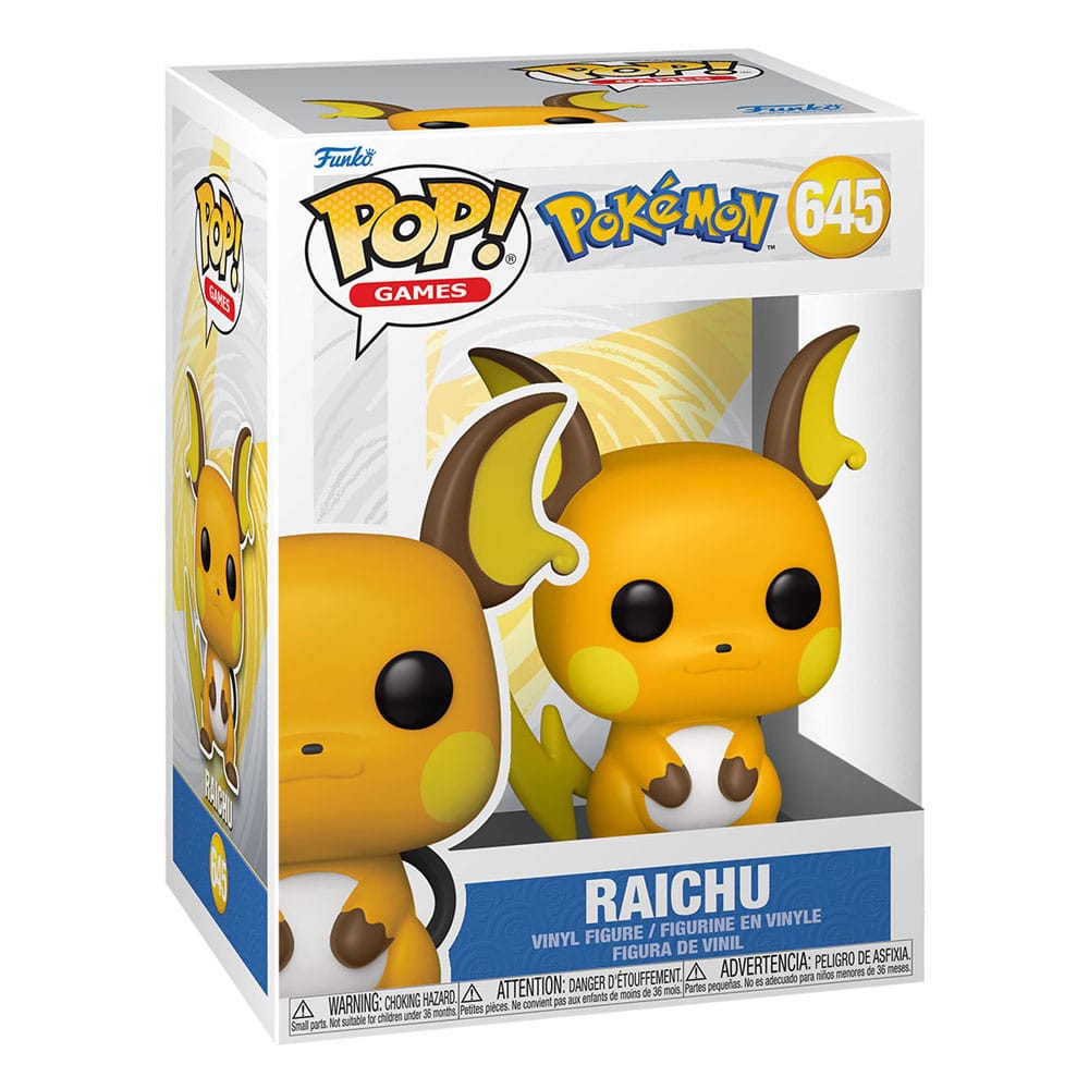 Pokemon POP! Games Vinyl Figure Raichu (EMEA) 0889698742306