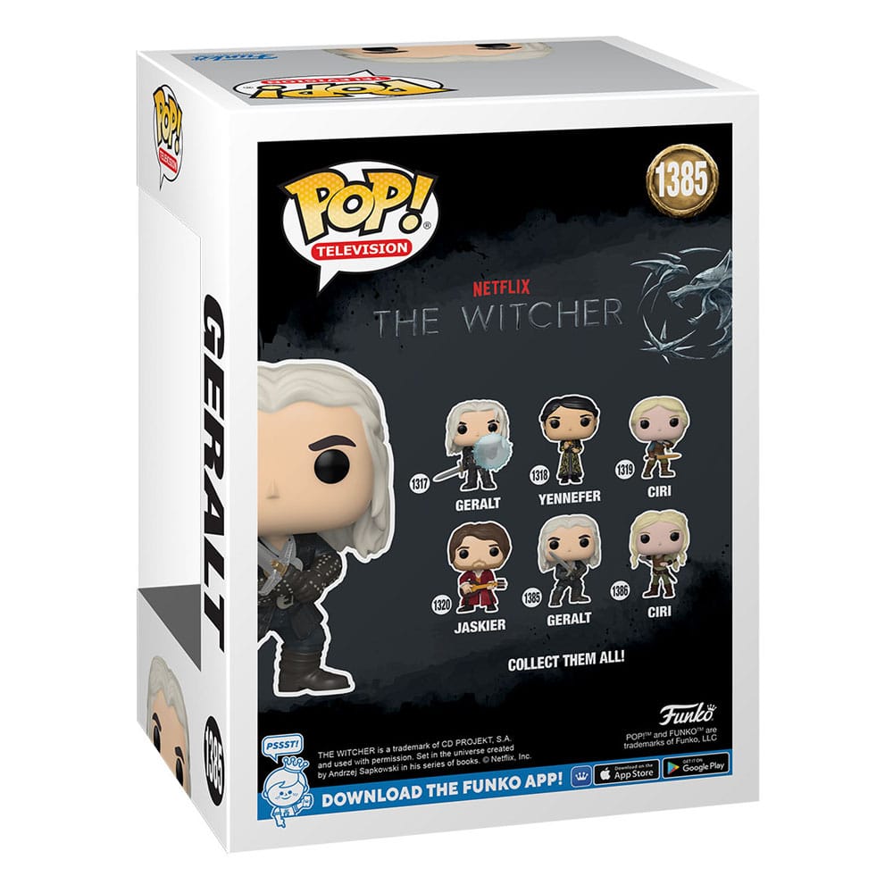 The Witcher POP! TV Vinyl Figure Geralt 9 cm 0889698742467