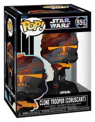 Star Wars POP! Vinyl Bobblehead Figure Clone Trooper (Coruscant) 9 cm 0889698745963