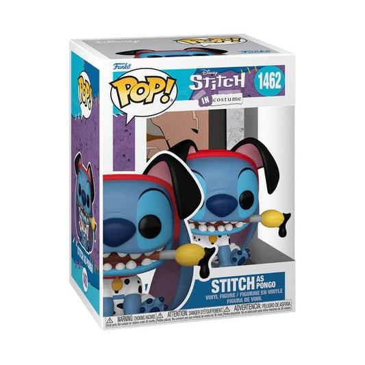 Lilo & Stitch POP! Disney Vinyl Figure Stitch Costume- 101 Dalmatians Pongo 9 cm 0889698751650