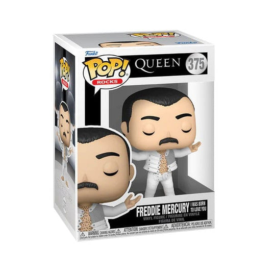 Queen POP! Rocks Vinyl Figure Freddie Mercury (I was born to love you) 9 cm 0889698753753