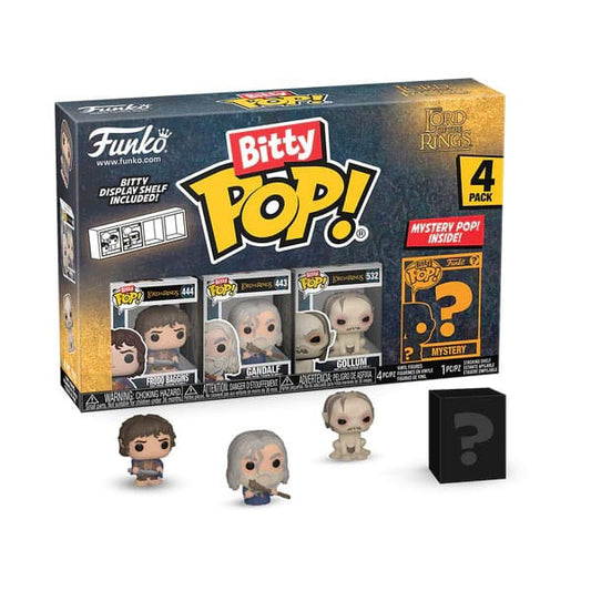 The Lord of the Rings Bitty POP! Vinyl Figure 4-Pack Frodo 2,5 cm 0889698754569