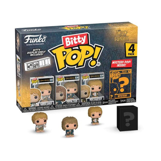 The Lord of the Rings Bitty POP! Vinyl Figure 4-Pack Samwise 2,5 cm 0889698754583