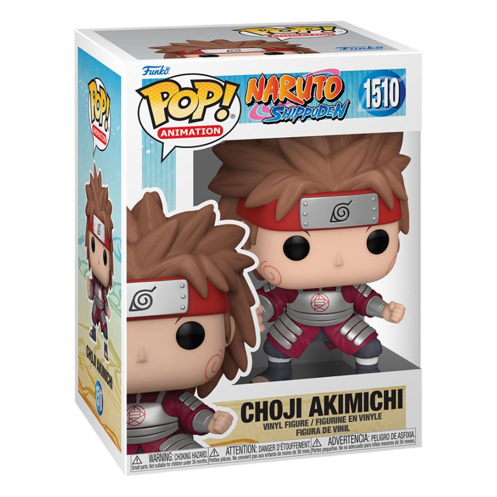 Naruto Pop! Animation Vinyl Figure Choji Akimichi 9 cm 0889698755344