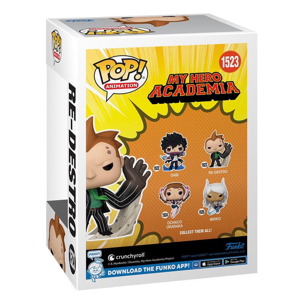 My Hero Academia POP! Animation Vinyl Figure Destro 9 cm 0889698755580