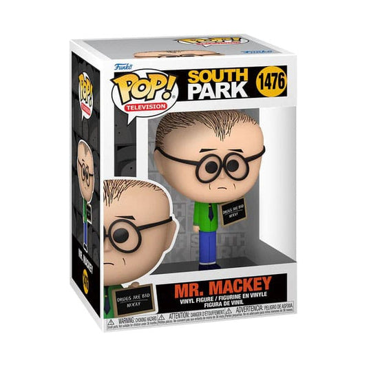 South Park POP! TV Vinyl Figure Mr. Mackey w/Sign 9 cm 0889698756723