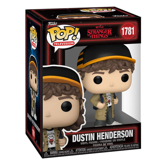 Stranger Things POP! Television Vinyl Figures Dustin Henderson 9 cm 0889698757515