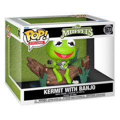 The Muppets POP! Deluxe Vinyl Figure Kermit with Banjo 9 cm 0889698758536
