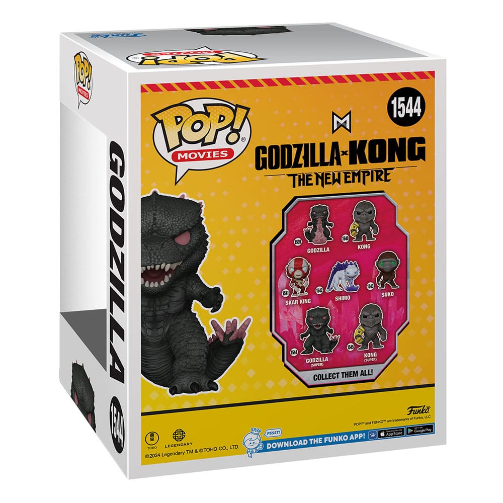 Godzilla vs Kong 2 Oversized POP! Vinyl Figure Godzilla 15 cm 0889698759304