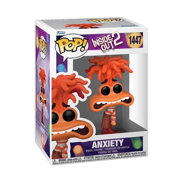 Inside Out 2 POP! Disney Vinyl Figure Anxiety 9 cm 0889698759960