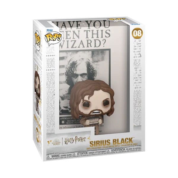 Harry Potter POP! Comic Cover Vinyl Figure Poster w/Sirius Black 9 cm 0889698760010