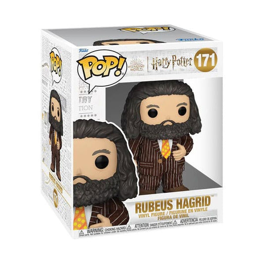 Harry Potter Super Sized POP! Vinyl Figure Hagrid Animal Pelt Outfit 15 cm  0889698760096