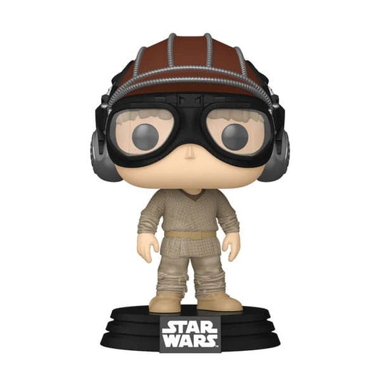 Star Wars The Phantom Menace Anniversary POP! Vinyl Figure Anakin w/Helmet 9 cm 0889698760157