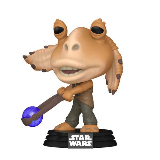 Star Wars The Phantom Menace Anniversary POP! Vinyl Figure Jar Jar Binks w/ Booma Balls 9 cm 0889698760171