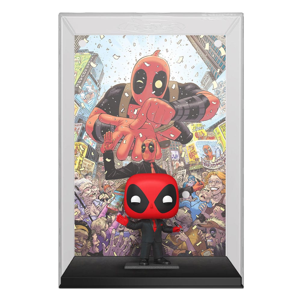 Marvel POP! Comic Cover Vinyl Figure Deadpool (2025) #1 Deadpool in Black Suit 9 cm 0889698760850