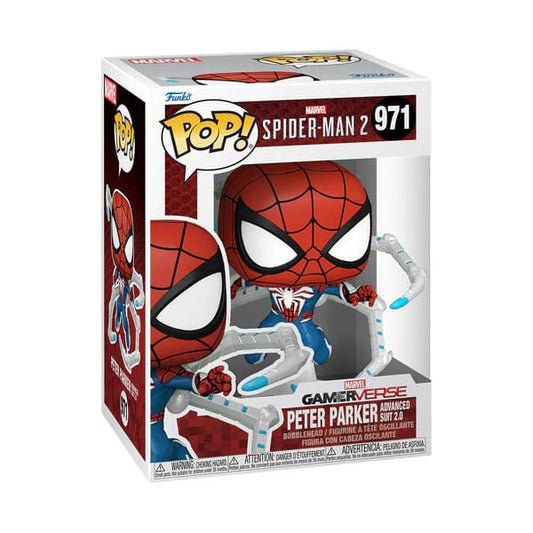 Spider-Man 2 POP! Games Vinyl Figure Peter Perker Suit 9 cm 0889698761093