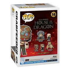 House of the Dragon POP! TV Vinyl Figure Crabfeeder 9 cm 0889698764735
