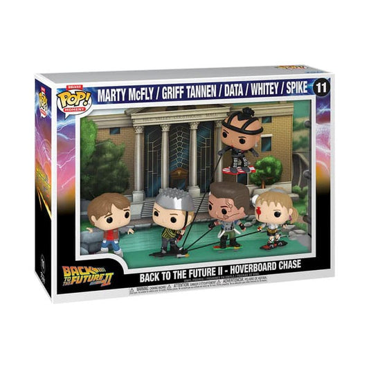 Back To The Future POP Moments Deluxe Vinyl Figures 5-Pack Hoverboard 0889698765633