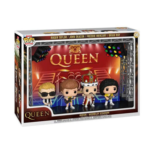 Queen POP Moments Deluxe Vinyl Figures 4-Pack Wembley Stadium 0889698770125