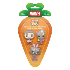 Marvel Pocket POP! Vinyl Figure 3-Pack GOTG 4 cm 0889698771672