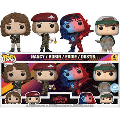 Stranger Things POP! TV Vinyl Figure 4-Pack S4 (EMEA) 9 cm 0889698772143