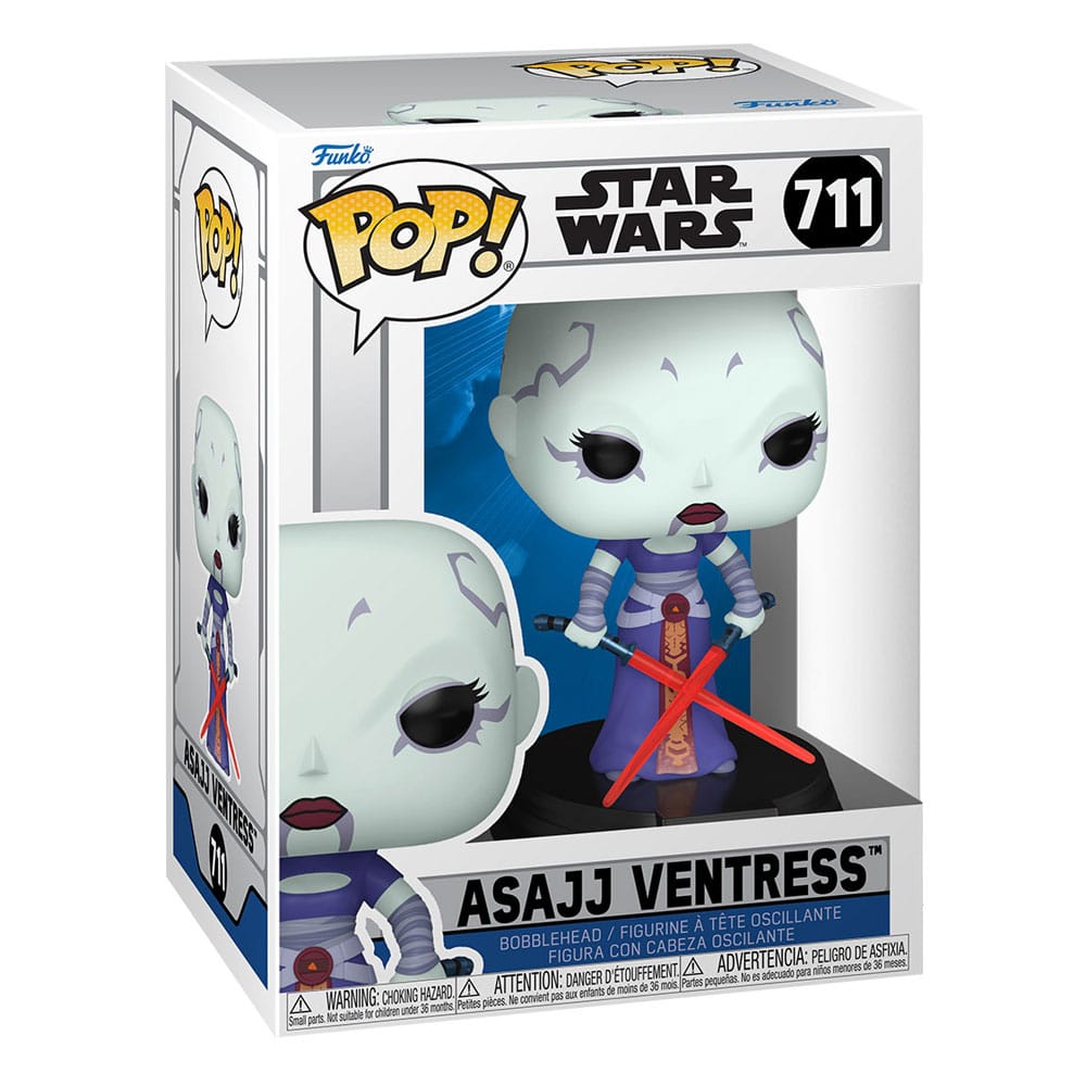 Star Wars POP! Vinyl Bobblehead Figure Asajj Ventress 9 cm 0889698773706