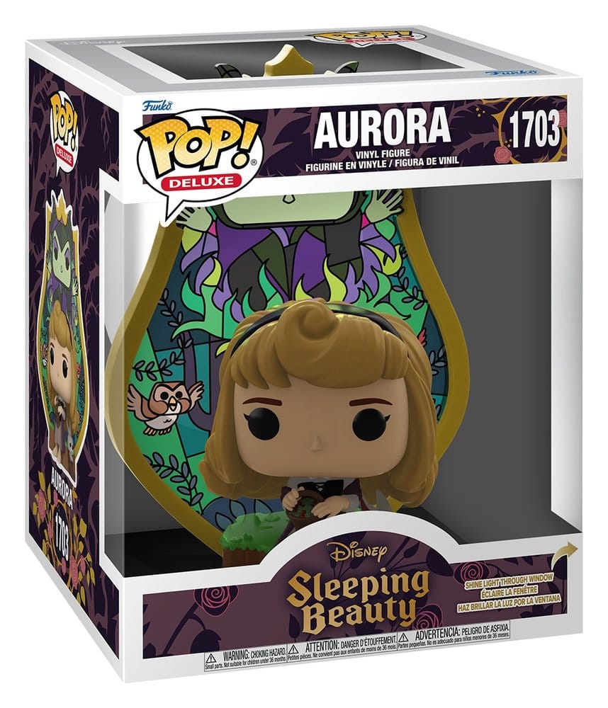Disney POP! Deluxe Vinyl Figure Aurora(Glass) 9 cm 0889698779937