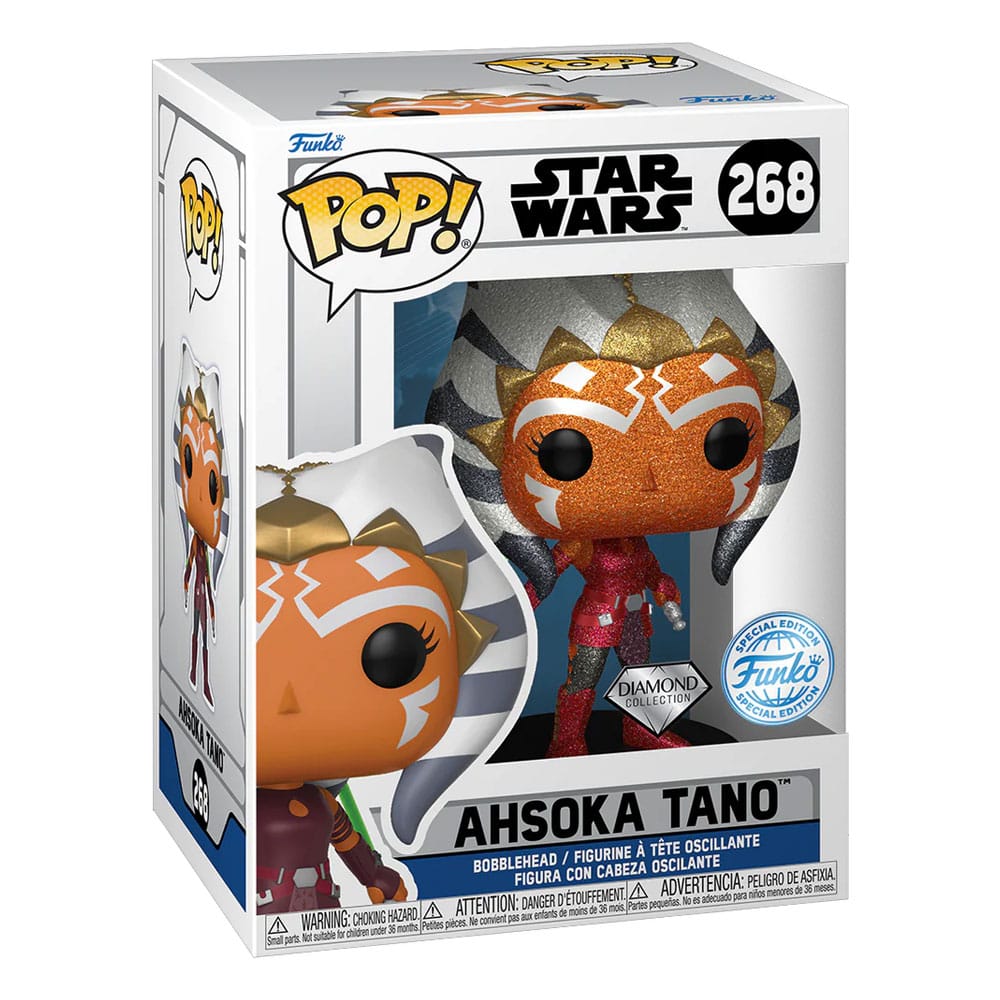 Star Wars: The Clone Wars POP! Vinyl Figure Ahsoka (DGLT) Exclusive 9 cm 0889698780094