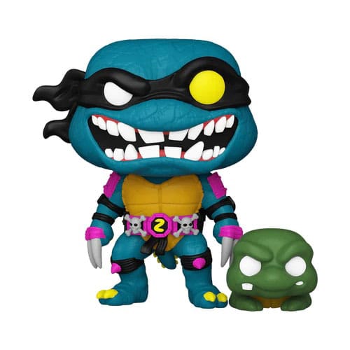 Teenage Mutant Ninja Turtles POP & Buddy! Movies Vinyl Figure Slash & Pre-mutated, turtle Slash 9 cm 0889698780483