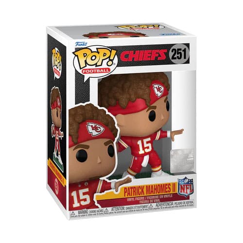 NFL: Legends POP! Sports Vinyl Figure Chiefs- Patrick Mahomes II(2023) 9 cm 0889698796842