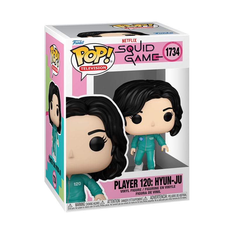 Squid Game POP! Television Vinyl Figure S3 Player 120: Hyun-ju 9 cm  0889698797320