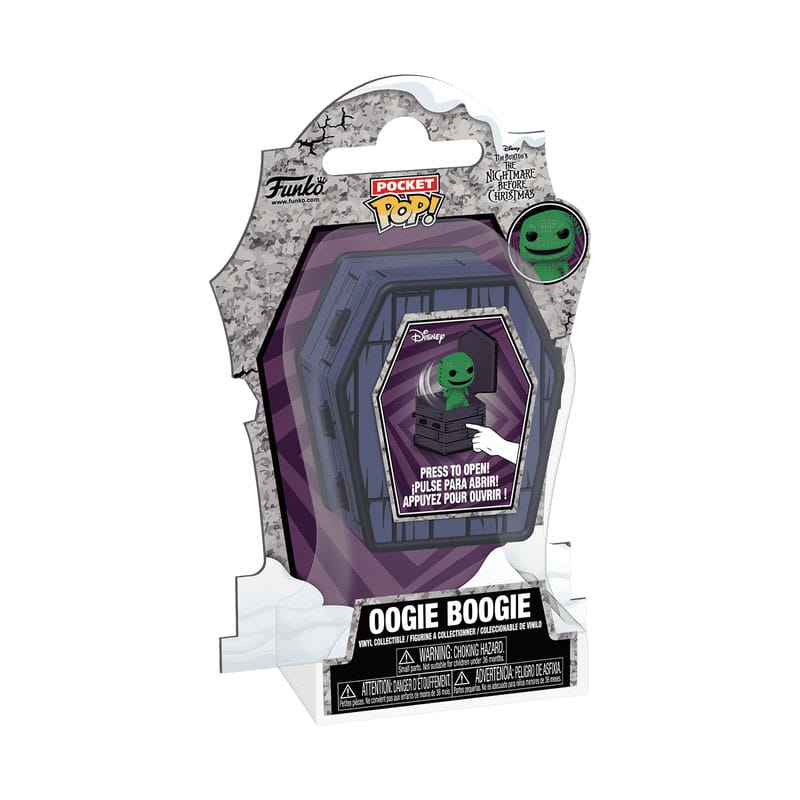 The Nightmare Before Christmas Coffin Pocket POP! Vinyl Figure Oogie Boogie 6 cm 0889698799119