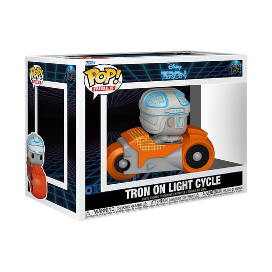 Tron(1982) POP! Rides Deluxe Vinyl Tron w/Cycle 9 cm 0889698802062