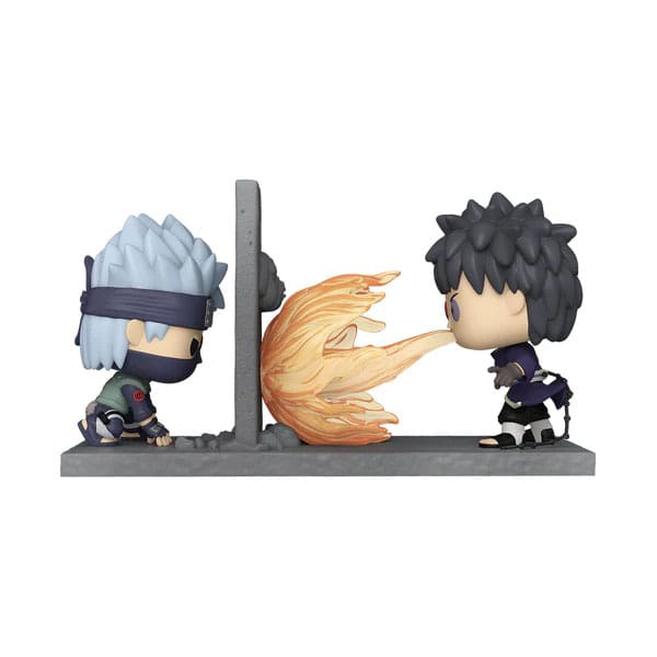 Naruto POP! Moment Vinyl Figures Kakashi Vs Obito 9 cm 0889698802567