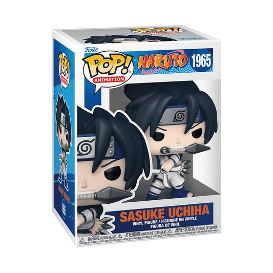 Naruto Classic Pop! Animation Vinyl Figure Sasuke 9 cm 0889698803434