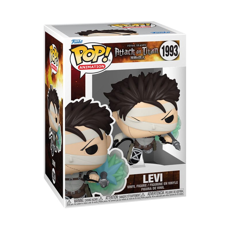 Attack on Titan POP! Animation Vinyl Figure Levi (SP-1) 9 cm 0889698803731